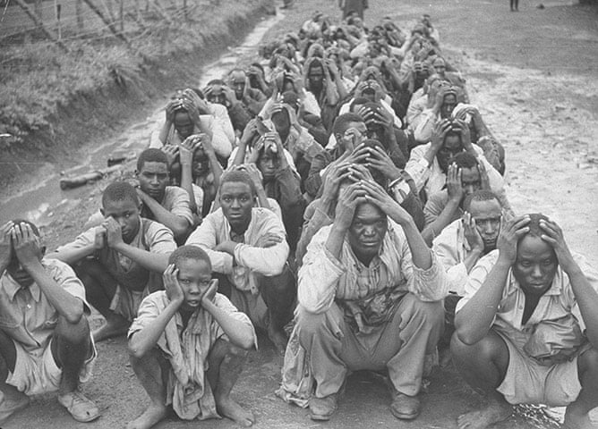 Mau-mau prisoners in Kenya